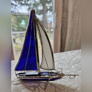 Stained Glass Sailboat